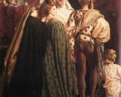 弗雷德里克莱顿爵士 - Dante in Exile-Detail Left